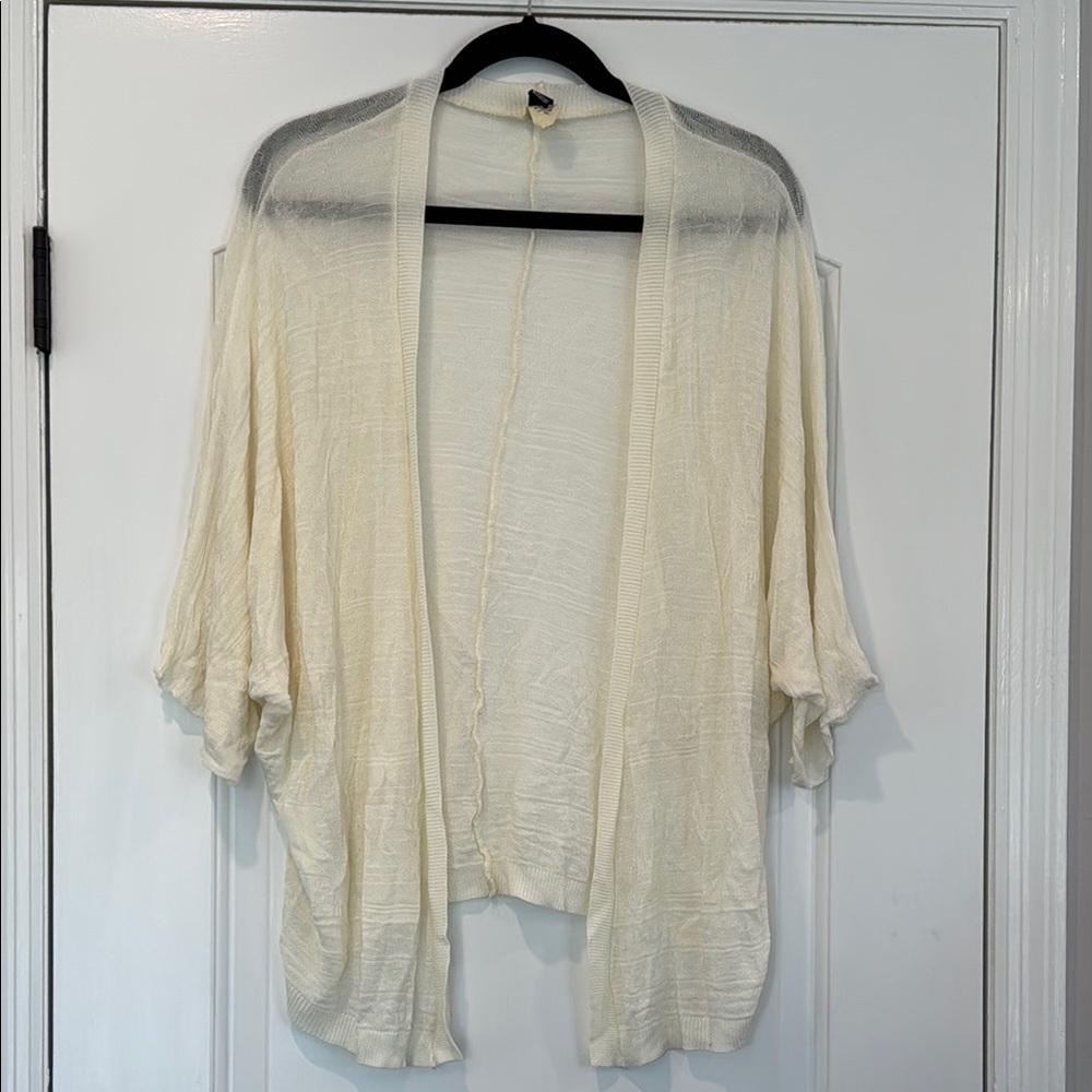 WINDSOR OFF WHITE TRIBAL PRINT CARDIGAN SIZE SMALL/MEDIUM